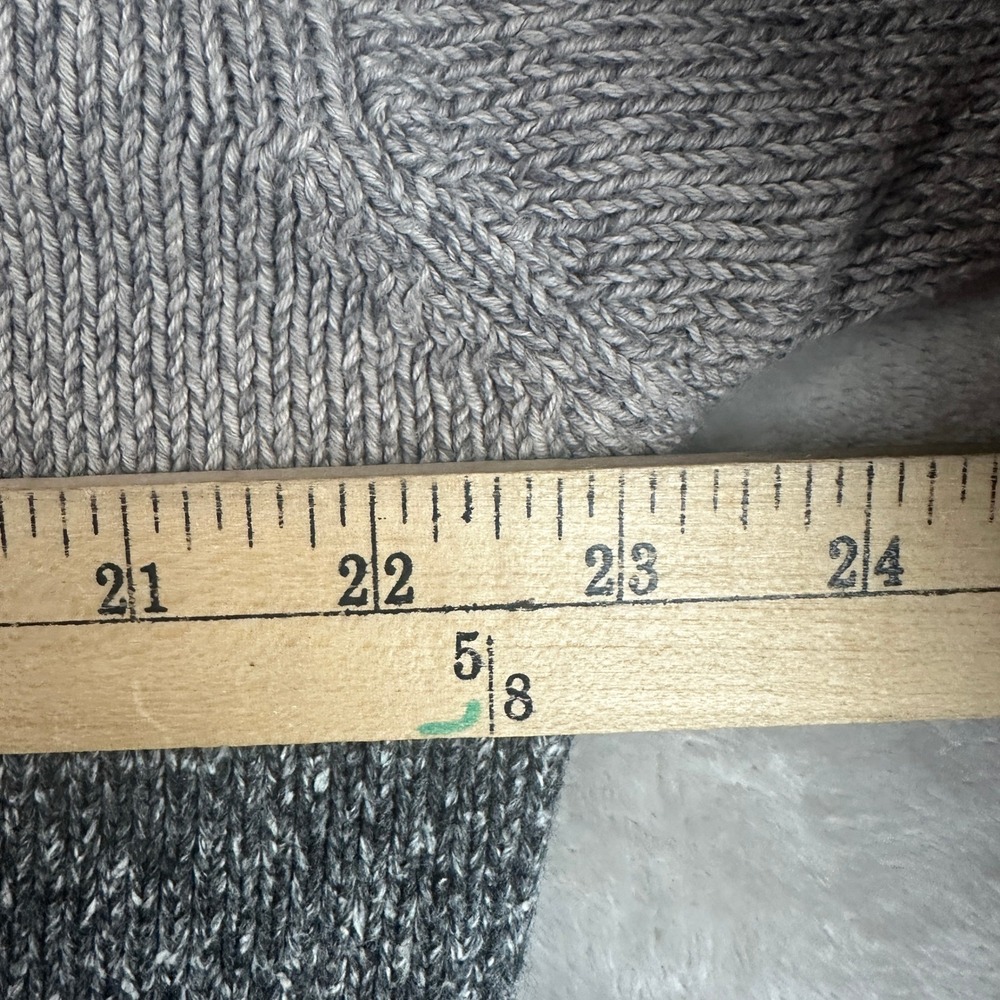 Cotton Traders Sport Mens Golf Intarsia V-Neck Sweater Grey Argyle Large Vintage - Picture 5 of 8